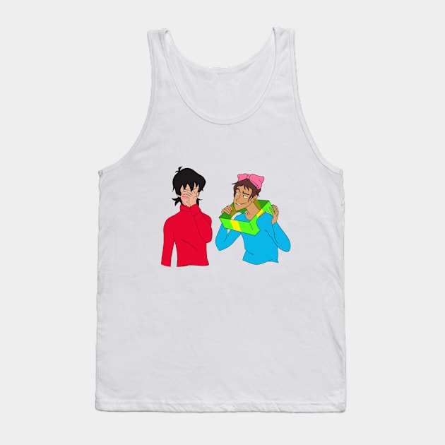 Klancemas - I am the Present {Simplified} Tank Top by AniMagix101